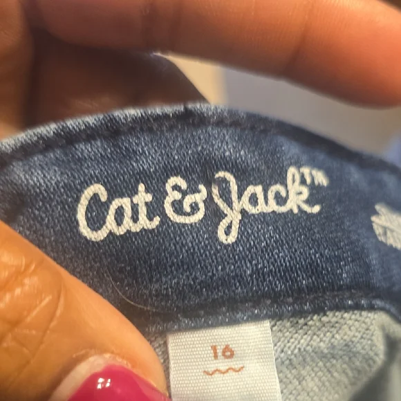 Cat & Jack | Boys | Denim Jeans| Straight | Size 16 - Picture 3 of 6
